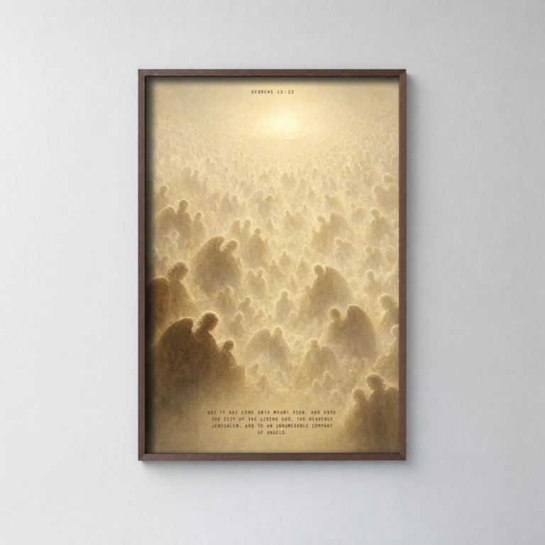 Innumerable Company Poster, Hebrews 12:22