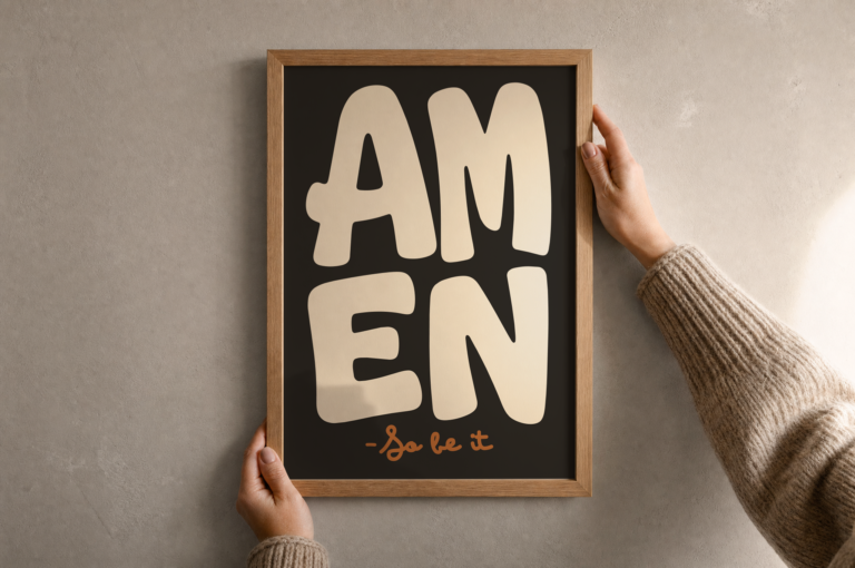 Amen, So Be It Poster