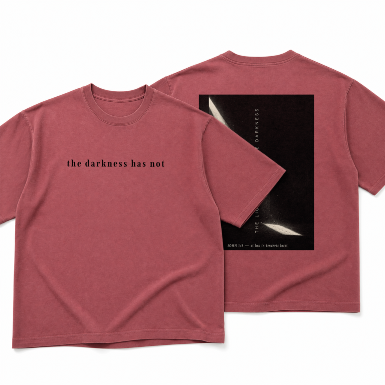 The Light Shines T-Shirt, John 1:5