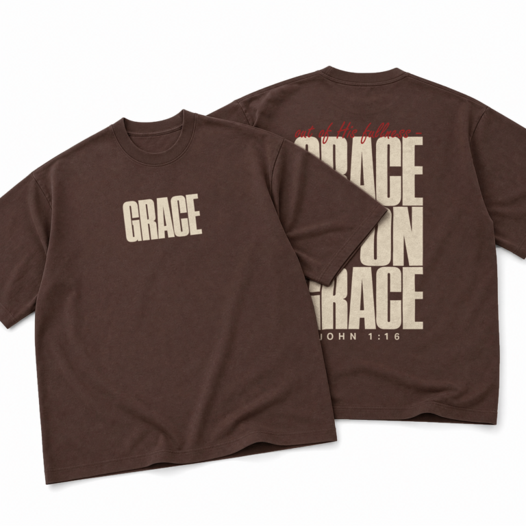 Grace Upon Grace T-Shirt, John 1:16
