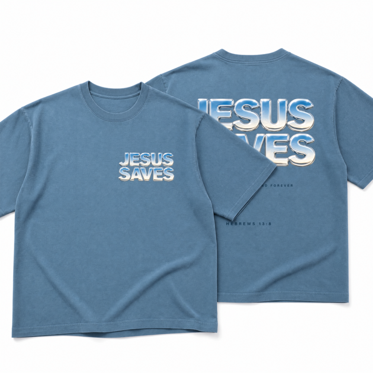 Jesus Saves T-Shirt, Hebrews 13:8
